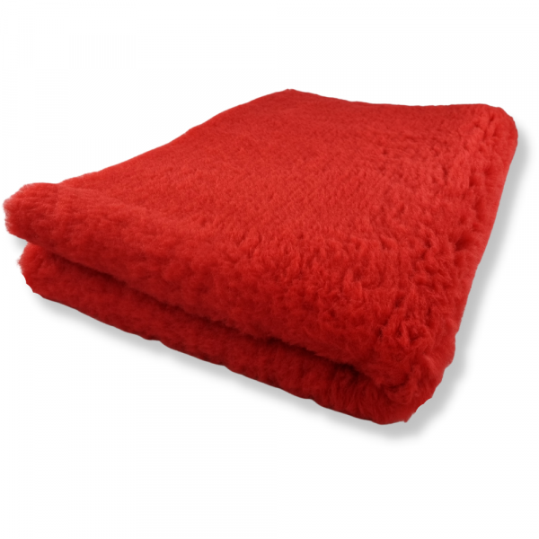 Katzendecke - Schondecke - Hypoallergen - 150x100 cm - Farbe rot